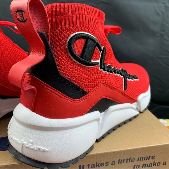 Champion Rally Mid Scarlet Womens Sizes - Picture 5 of 11